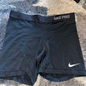 NIKE compression shorts. Size M